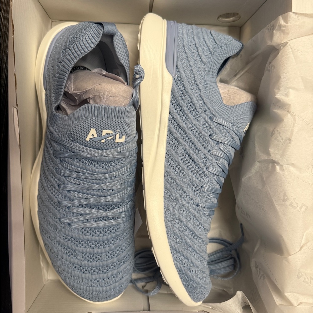 Brand New APL Men's TechLoom Wave Sneakers - Forged Blue size 11.5 - Picture 2 of 8